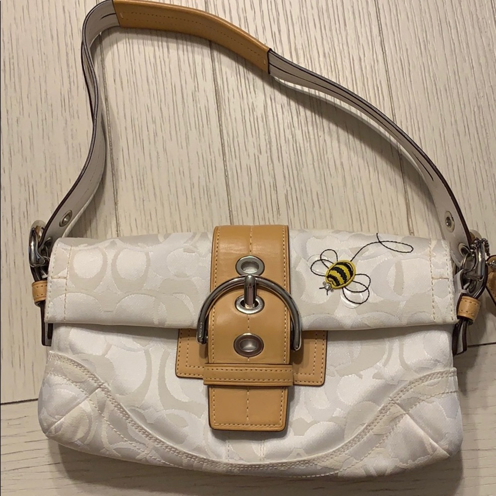 Coach bumble bee clutch